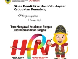 Kepala Dinas Pendidikan dan Kebudayaan Kabupaten Pemalang, Mengucapkan Hari PERS Nasional