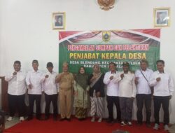 Warnadi Resmi Dilantik Menjadi Kepala Desa di Desa Blendung, Kec. Ulujami, Kab. Pemalang