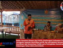 Badan Kesatuan Bangsa dan Politik Kabupaten Pekalongan menggelar kegiatan pendidikan politik dan peningkatan demokrasi bertajuk Koordinasi dan Komunikasi Politik serta Peningkatan Demokrasi