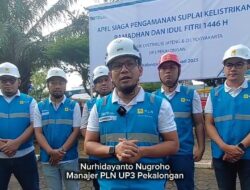 *PLN UP3 PEKALONGAN GELAR APEL SIAGA UNTUK MENJAMIN KELISTRIKAN SELAMA RAMADHAN DAN IDUL FITRI 1446.H*