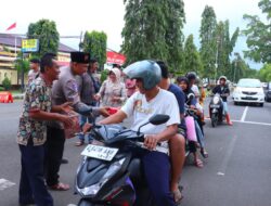 Polres Pekalongan Gelar Buka Bersama Awak Media dan Bagi Takjil Gratis Untuk Masyarakat