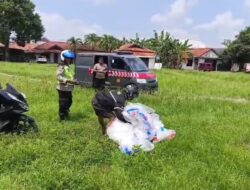 *Polres Pekalongan Amankan 2 Balon Udara Liar Jelang Syawalan*