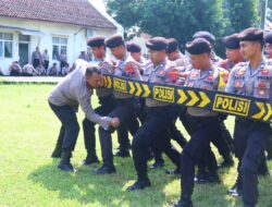 Polres Pekalongan Gelar Latihan Dalmas dan POH, Tekankan Pendekatan Humanis dalam Pengamanan Unjuk Rasa