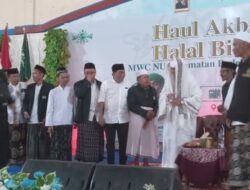 Haul Akbar dan Halal Bihalal 1446 H Pererat Ukhuwah Muslimat NU se-Kecamatan Bodeh