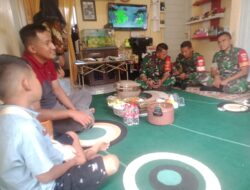 Eratkan Silaturahmi Anggota Koramil 06/Tersono Laksanakan Anjangsana