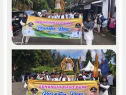 Meriahkan Tradisi Syawalan, Ribuan Warga Pekalongan Sambut Kirab Gunungan Megono dengan Sukacita
