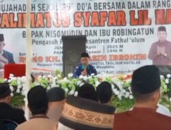 Romo Kiai Nisom Udin dan Istri Gelar Walimatus Safar, Mohon Doa Restu Jelang Ibadah Haji