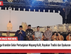 Warga Krandon Gelar Pertunjukan Wayang Kulit, Rayakan Tradisi dan Syukuran Legenonan