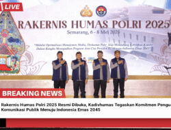 Rakernis Humas Polri 2025 Resmi Dibuka, Kadivhumas Tegaskan Komitmen Penguatan Komunikasi Publik Menuju Indonesia Emas 2045