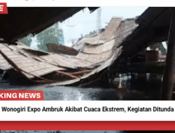 Tenda Wonogiri Expo Ambruk Akibat Cuaca Ekstrem, Kegiatan Ditunda Sehari