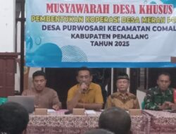 “Pemerintah Desa Purwosari Gelar Musyawarah Pembentukan Koperasi Desa Merah Putih”