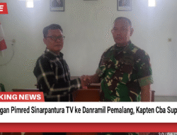 *Sinarpantura TV Perkuat Silaturahmi dengan Danramil Pemalang, Dorong Keamanan dan Ketertiban Masyarakat*