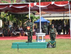 Danrem 071/WK mendampingi Kapoksahli Pangdam IV/Diponegoro Tutup TMMD ke-124 Kodim 0703/Cilacap