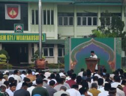 Idul Adha, Danrem 071/Wijayakusuma Serahkan Hewan Kurban