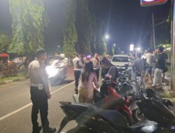 Polres Pekalongan Gencarkan Razia Knalpot Brong, 21 Motor Diamankan
