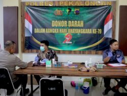 *Polres Pekalongan Gelar Bakti Sosial Donor Darah dalam Rangka Hari Bhayangkara ke-79*