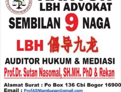 LBH ADVOKAT SEMBILAN 9 NAGA  AUDITOR HUKUM & MEDIASI