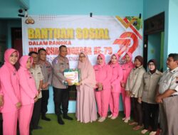 Kapolres Pekalongan Laksanakan Anjangsana ke AKBP (Purn) Umar Sanusi dalam Rangka Hari Bhayangkara Ke-79