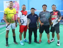 Semarak Hari Bhayangkara ke-79, Polres Pekalongan Gelar Turnamen Badminton Kapolres Cup
