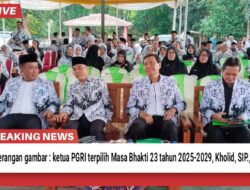 *Kholid Terpilih sebagai Ketua PGRI Masa Bakti XXIII*