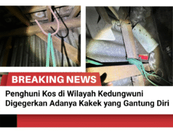 *Penemuan Mayat Kakek yang Gantung Diri di Kamar Kos Pekalongan*