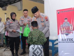 Peletakan Batu Pertama Oleh Kapolres AKBP Riki Yariandi, S.H., S.I.K., M.H., Menandai Dimulainya Pembangunan Gedung Pelayanan SKCK Polres Pekalongan Kota.