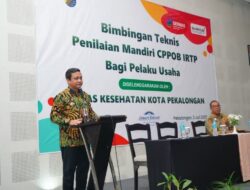 *TINGKATKAN KEPEDULIAN KEAMANAN PANGAN, DINAS KESEHATAN KOTA PEKALONGAN GELAR BIMTEK CPPOB BAGI PELAKU IRTP*
