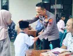 “Polsek Lebakbarang Gelar Santunan Anak Yatim dan Hiburan Dangdut dalam Rangka Hari Bhayangkara ke-79”