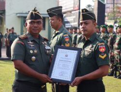 Dandim 0736/Batang Lepas Anggota Pindah Satuan