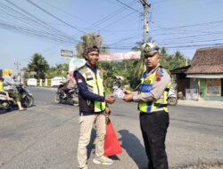 Satlantas Polres Pekalongan Sosialisasikan Penindakan Prioritas Ops Patuh Candi 2025