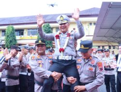 Tangis Haru Warnai Pelepasan AKBP Doni Prakoso W, S.I.K di Polres Pekalongan