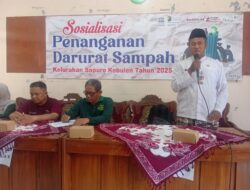 Sosialisasi Penanganan Darurat Sampah Digelar di Kelurahan Sapuro Kebulen