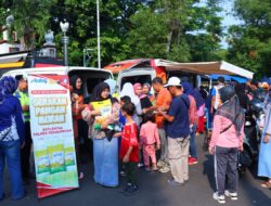 Beras Murah Ludes di Alun-Alun Kajen, Polres Pekalongan Bantu Stabilkan Harga Pangan