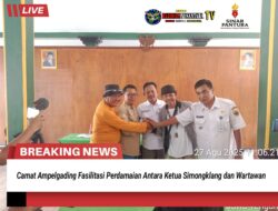 Camat Ampelgading Fasilitasi Perdamaian Antara Ketua Simongklang Kecamatan Ampelgading dan Wartawan