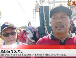 ‎Meriahkan Jalan Sehat Warga Turun Dalam HUT RI Ke-80  ‎