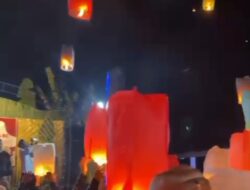 PETASAN DAN LAMPION MERIAHKAN HUT RI KE-80 DI DUSUN SUREN