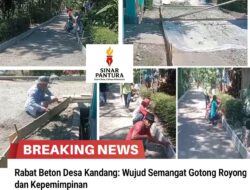 Rabat Beton Desa Kandang: Wujud Semangat Gotong Royong dan Kepemimpinan