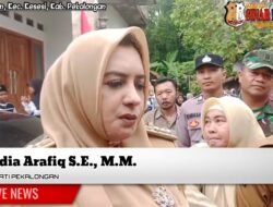 ‎Bupati Pekalongan Fadia Arafiq S.E,M.M., Merespon Surat Aqilah Ayunda Safira. 