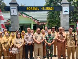 Koramil 11 Sragi Mendapat Kunjungan Dari Polsek Sragi dan Kades Se-kecamatan Sragi