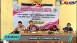 Musyawarah Desa Dalam Rangka Pembahasan Penyepakatan Dan Pengesahan Rencana Kerja Tahun 2026 Desa Jraganan