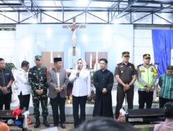 Bupati dan Kapolres Pekalongan Keliling Pos Pam hingga Gereja, Pastikan Natal Aman