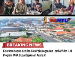 Kelurahan Sapuro Kebulen Kota Pekalongan Ikut Lomba Video ILM Program JAGA DESA Kejaksaan Agung RI