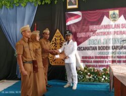 Tiga Perangkat Desa Jatingarang Resmi Dilantik, Siap Tingkatkan Kualitas Pelayanan Publik