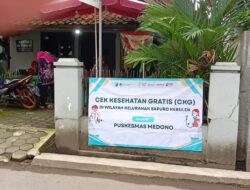 *PUSKESMAS MEDONO PEKALONGAN BARAT GELAR SAFARI CEK KESEHATAN GRATIS DI KELURAHAN MEDONO DAN SAPURO KEBULEN*