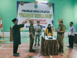 Sunarso, S.H. Resmi Dilantik sebagai Penjabat Kepala Desa Petanjungan