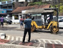 PT Praba Mas Hill Laksanakan Perbaikan Jalan di Segmen Jalan Candi Penataran Raya hingga Pertigaan Jalan Untung Suropati, Semarang