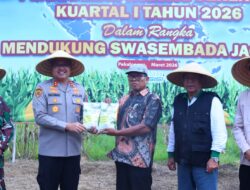Polres Pekalongan Ikuti Tanam Raya Jagung Serentak Dukung Swasembada Pangan Nasional