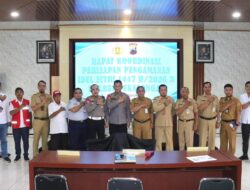 Rakor Pengamanan Idul Fitri 2026, Polres Pekalongan Bahas Prediksi Arus Mudik hingga Kesiapan Layanan Publik