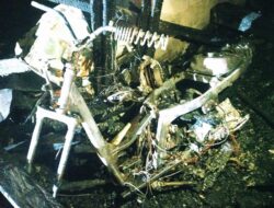 Rumah Warga Longkeyang Ludes Terbakar Diduga Akibat Korsleting Listrik, Istri Pemilik Alami Luka Bakar Serius