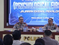 Polres Pekalongan Gelar Pelatihan PFA, Perkuat Empati dan Ketahanan Mental Personel